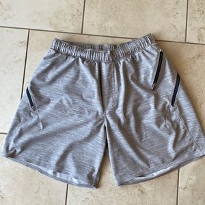 Lululemon men’s grey athletic shorts - size medium.